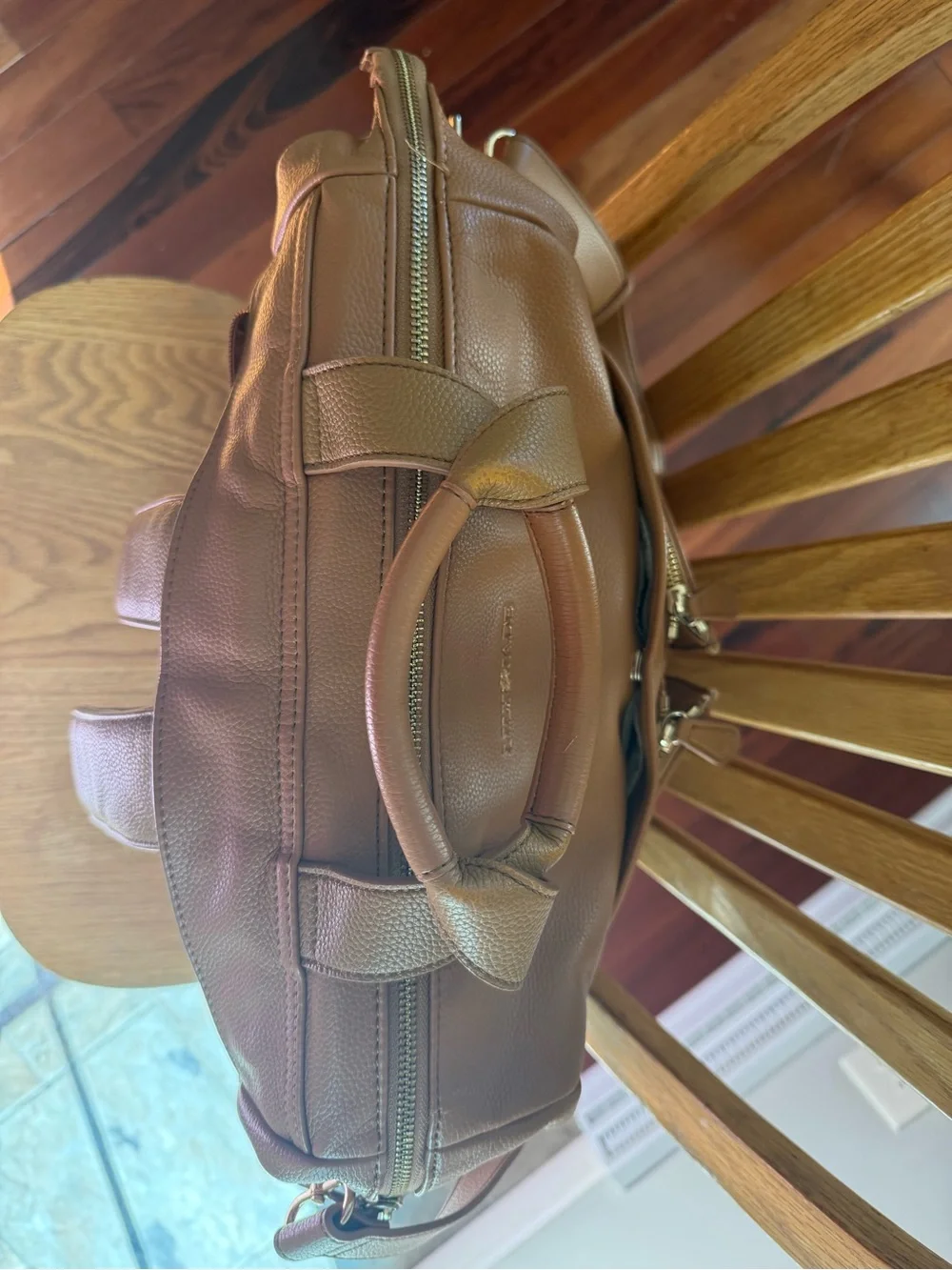 LILY JADE CAROLINE BAG IN VEGAN LEATHER (NEVER USED IN PERFECT CONDITION)